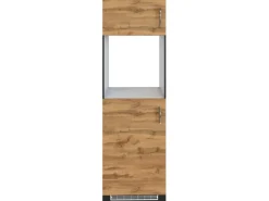 Held Möbel Held Möel Küchen-Ofen-Kühlschr.umau Sorrento 60x200xT60cm WotanEiche-Grafit< Küchenschränke