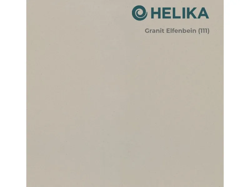 HELIKA Einbauspüle Esta 47 cm x 44 cm Elfenbein inkl. Druckknopfventil< Granitspülen