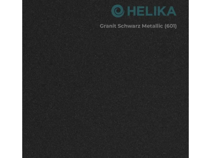 HELIKA Einbauspüle Granitverbundstoff Quadro 56 cm x 51 cm Schwarz< Granitspülen