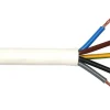 Herdanschlussleitung H05VV-F 5G2,5 Weiß 5 m< Kochfelder|Kochfelder