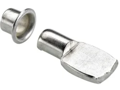 New Hettich Löffelbodenträger mit Hülse 8 mm vernickelt