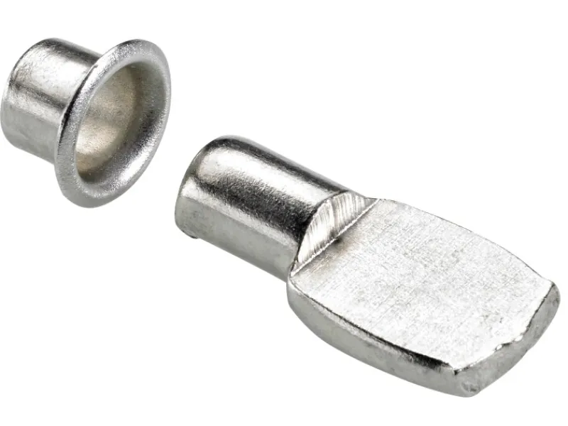 New Hettich Löffelbodenträger mit Hülse 8 mm vernickelt