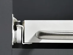 Hettich Küchenschränke<Rollschubführung 500 mm, pulverbeschichtet Weiß, 20kg