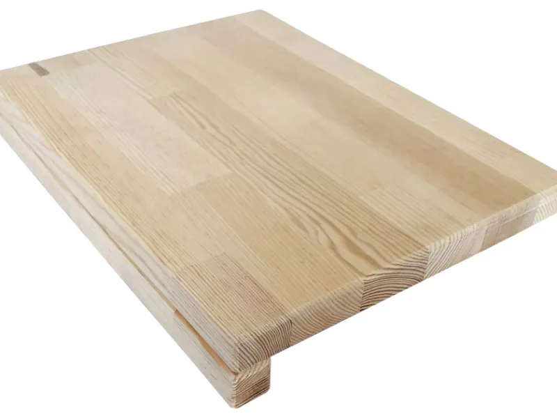 Remundi Holz Auflagebrett Natur 6,5 cm x 45 cm x 38,5 cm< Schneidebretter