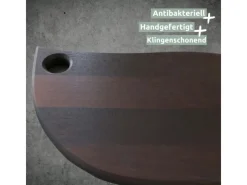 Outlet holz4home Küchenbrett Servierbrett Dunkel