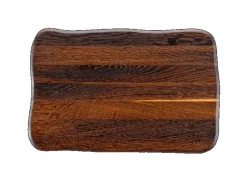 holz4home Schneidebretter<La Madera Schneidebrett Basic aus Eiche Dunkel