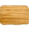 holz4home Schneidebretter<La Madera Schneidebrett Premium aus Eiche Steakbrett Küchenbrett Hell