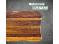holz4home La Madera Schneidebrett Top aus Eiche Dunkel< Schneidebretter