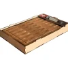 holz4home Premium Schneidebrett Set Stirnholz aus Eiche< Schneidebretter