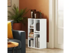 HOMCOM Bücherregal Standregal mit Ebenen Aufbewahrungsregal Küchenregal< Küchenregale