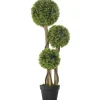 HOMCOM Töpfe<Künstliche Pflanze 90 cm mit Blumentopf Hellgrün