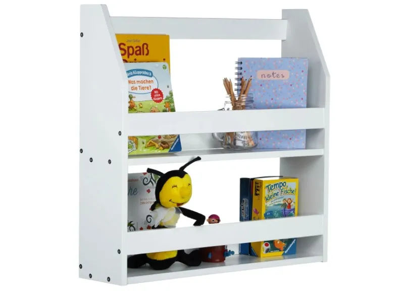 Homestyle4u Küchenregale<Wandregal Hängeregal Küchenregal Bücherregal Regal Holz