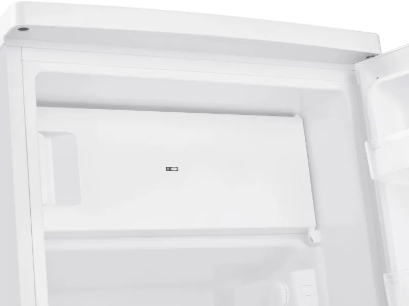 Discount homeX Kühlschrank mit Gefrierfach Klein Mini Kühl-Gefrierkombination 109 Liter Freistehend 4-Sterne Gefrieren Weiß