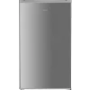 Outlet homeX Kühlschrank ohne Gefrierfach Vollraumkühlschrank Klein 88L Nutzinhalt Tischkühlschrank Freistehend Silber