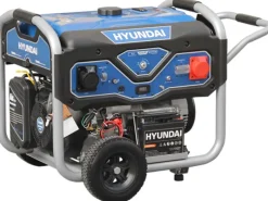 hyundai Stromerzeuger/Benzin-Generator BG55054 mit 5,5 kW/15 PS< Kühlschränke