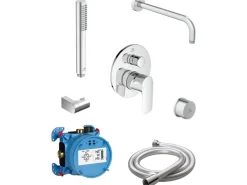 Ideal Standard Einhebelmischer<Armaturen-Bundle Unterputz Ceratherm T100 Chrom