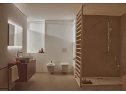 Ideal Standard Aufsatzwaschtisch Strada II 60x40 cm o. Hahnloch m. Überlauf Weiß< Zweigriffarmatur|Einhebelmischer