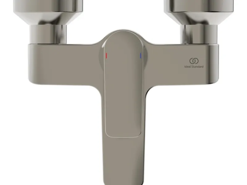 Hot Ideal Standard Badearmatur Connect Air Aufputz Silver Storm Silber
