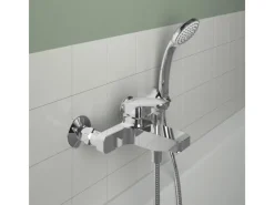 Ideal Standard Einhebelmischer<Badearmatur Ceraplan Chrom Aufputz Schweizer Ausführung