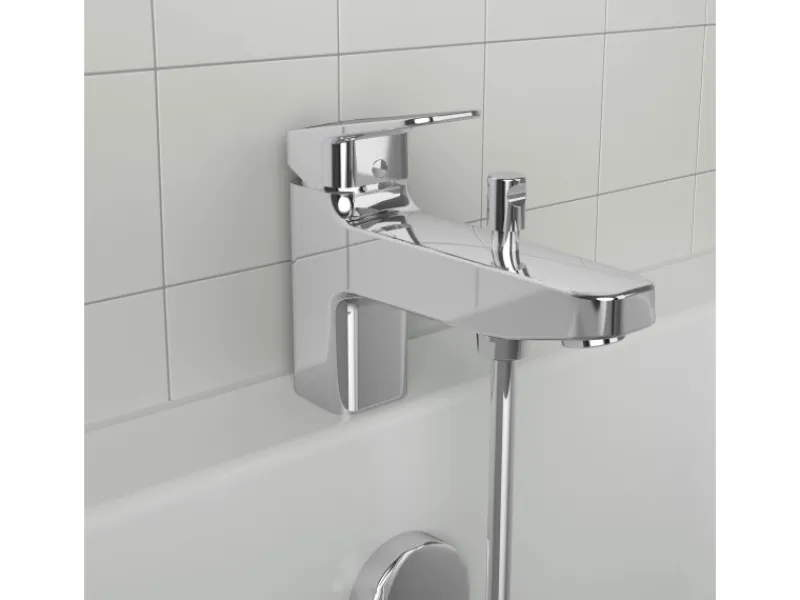 Ideal Standard Einhebelmischer<Badearmatur Wannenrand Ceraplan Chrom für Wannenrand