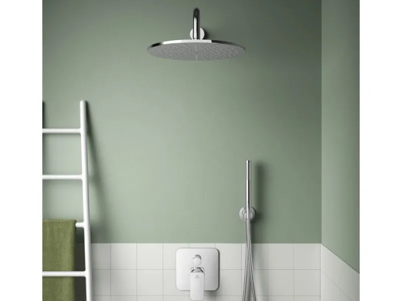 Ideal Standard Badearmatur Ceraplan Chrom Aufputz DVGW< Einhebelmischer