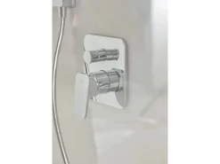 Ideal Standard Badearmatur Ceraplan Chrom Aufputz DVGW< Einhebelmischer