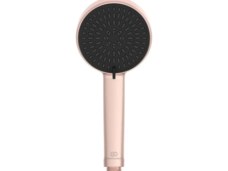 Ideal Standard Einhebelmischer<Duschsystem Einhebel-Armatur mit Regen- und Handbrause Rosé