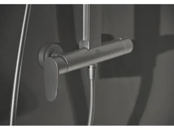 Ideal Standard Einhebelmischer<Duschsystem Einhebel-Armatur mit Regen- und Handbrause