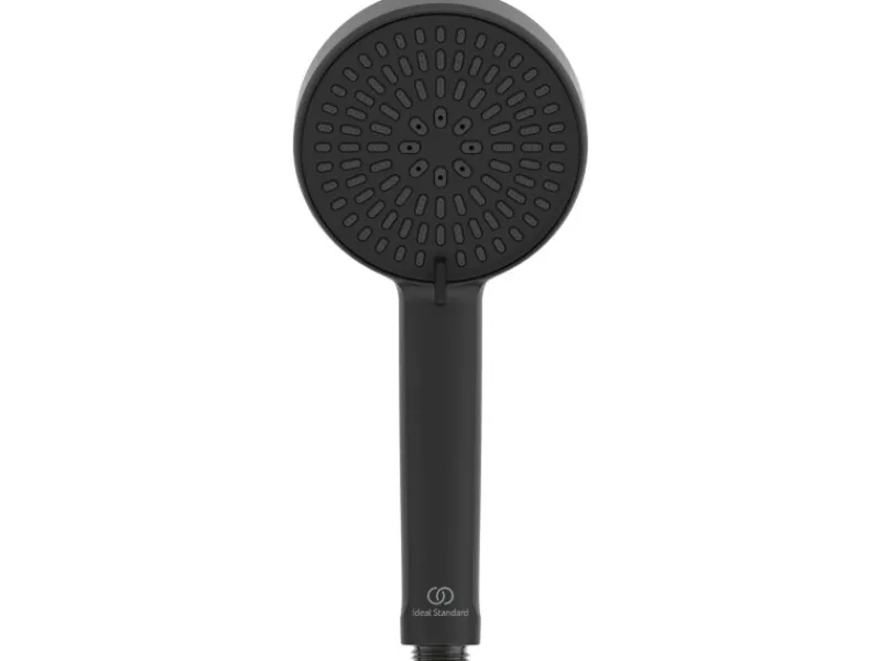Ideal Standard Einhebelmischer<Duschsystem Einhebel-Armatur mit 2 Brausen Schwarz Matt