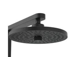 Ideal Standard Einhebelmischer<Duschsystem Einhebel-Armatur mit 2 Brausen Schwarz Matt