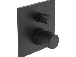 Ideal Standard Einhebelmischer<Einzelthermostat Ceratherm C100 Unterputz Silk Black