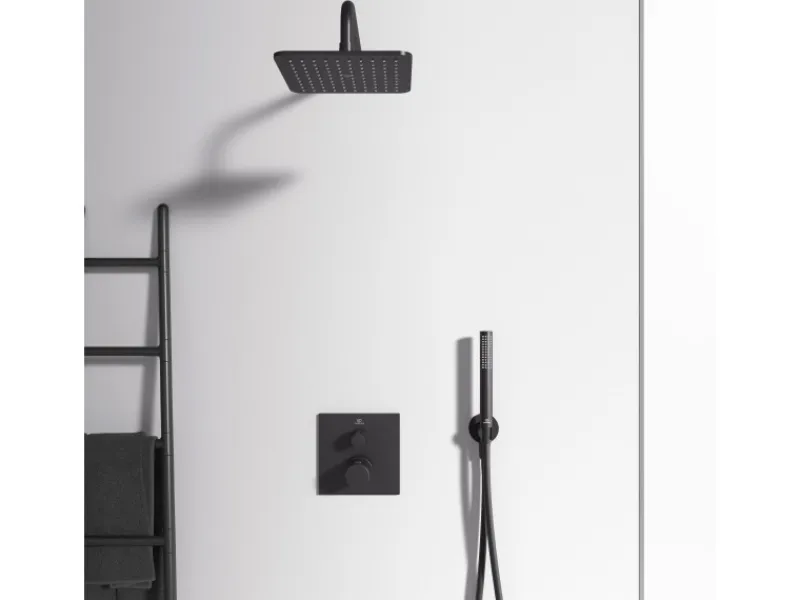 Ideal Standard Einhebelmischer<Einzelthermostat Ceratherm C100 Unterputz Silk Black