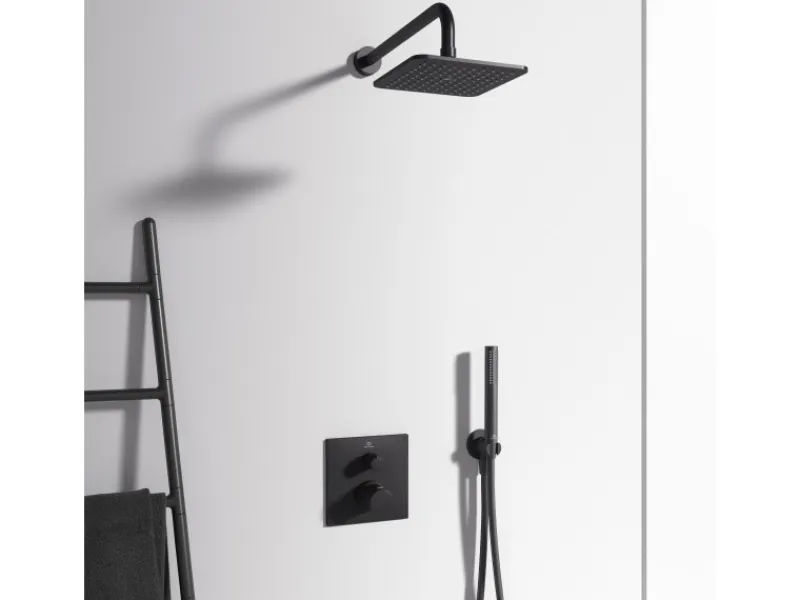 Ideal Standard Einhebelmischer<Einzelthermostat Ceratherm C100 Unterputz Silk Black
