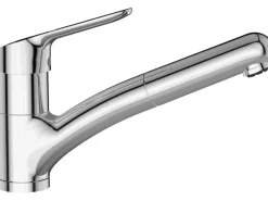 Ideal Standard Einhebelmischer<Küchenarmatur Ceraflex Niederdruck herauszieh.Handbrause Chrom