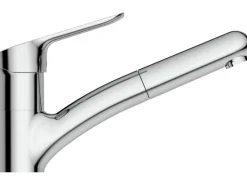 Ideal Standard Einhebelmischer<Küchenarmatur Ceraflex BlueStart herausziehbare Handbrause Chrom