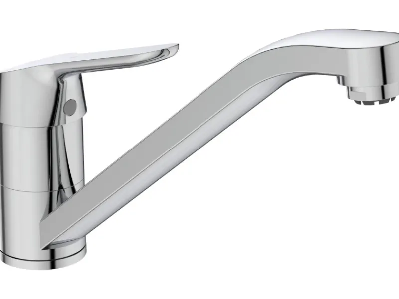 Ideal Standard Küchenarmatur Ceraflex mit Niederdruck BlueStart Chrom< Einhebelmischer