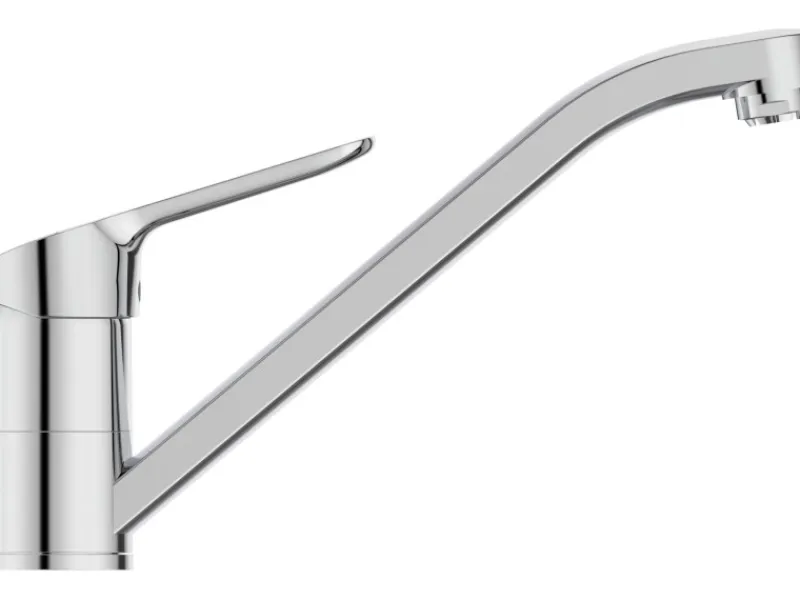 Ideal Standard Küchenarmatur Ceraflex mit Niederdruck BlueStart Chrom< Einhebelmischer