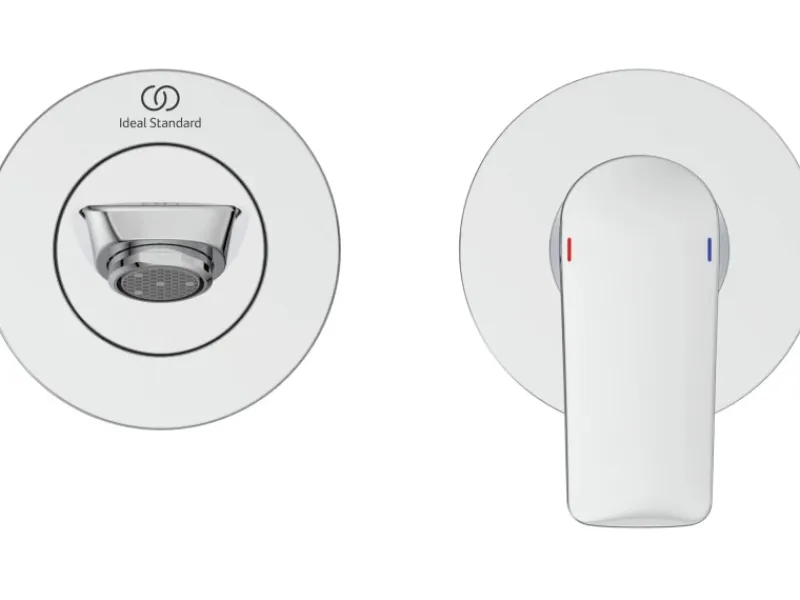 Ideal Standard Wand-Waschtischarmatur Connect Air Ausladung 18,5 cm< Einhebelmischer