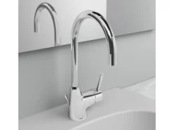Ideal Standard Waschtischarmatur Ceraline mit hohem Auslauf Chrom< Einhebelmischer