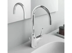 Ideal Standard Waschtischarmatur Ceraline mit hohem Auslauf Chrom< Einhebelmischer