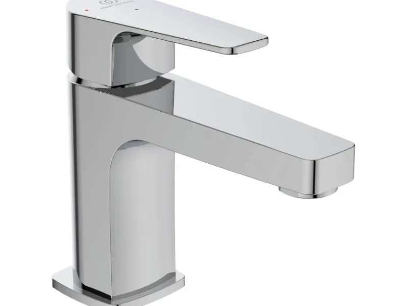 Ideal Standard Waschtischarmatur Cerafine D H80 BlueStart o.Ablaufgarnitur Chrom< Einhebelmischer