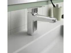 Ideal Standard Waschtischarmatur Chrom mit PushOpen-Ventil Ceraplan H90< Einhebelmischer