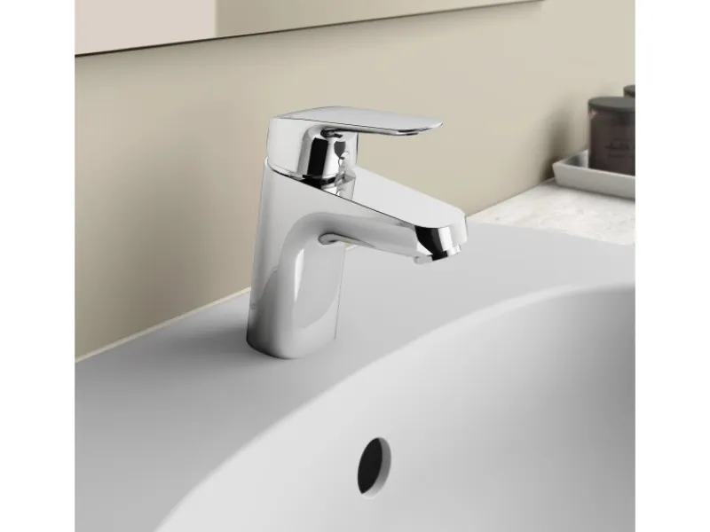 Ideal Standard Einhebelmischer<Waschtischarmatur Ceraflex ohne Ablaufgarnitur Chrom