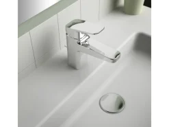 Ideal Standard Waschtischarmatur Ceraplan Chrom H75 Idealfix-Befestigung< Einhebelmischer