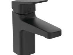 Clearance Ideal Standard Waschtischarmatur Ceraplan H75 mit Ablaufgarnitur Schwarz Matt