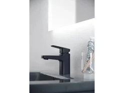 Clearance Ideal Standard Waschtischarmatur Ceraplan H75 mit Ablaufgarnitur Schwarz Matt