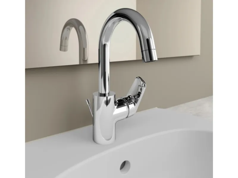Ideal Standard Einhebelmischer<Waschtischarmatur Ceraflex mit hohem Auslauf Chrom