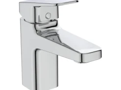 Ideal Standard Waschtischarmatur Ceraplan Chrom o. Ablaufgarnitur BlueStart H75< Einhebelmischer