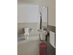 Ideal Standard Waschtisch Eurovit 60 cm 1 Hahnloch mit Überlauf Weiß< Einhebelmischer