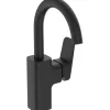 Ideal Standard Waschtischarmatur Ceraplan H200 ohne Ablaufgarnitur Schwarz Matt
